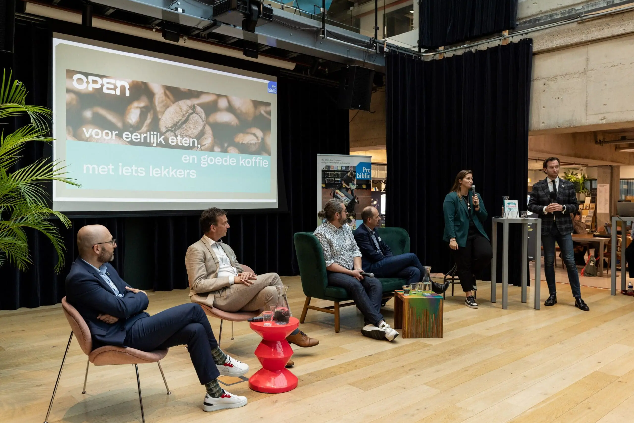 Gesprek op de Netwerkbijeenkomst Zuid-Holland 2023