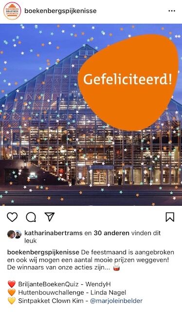 Instagram De Boekenberg title=