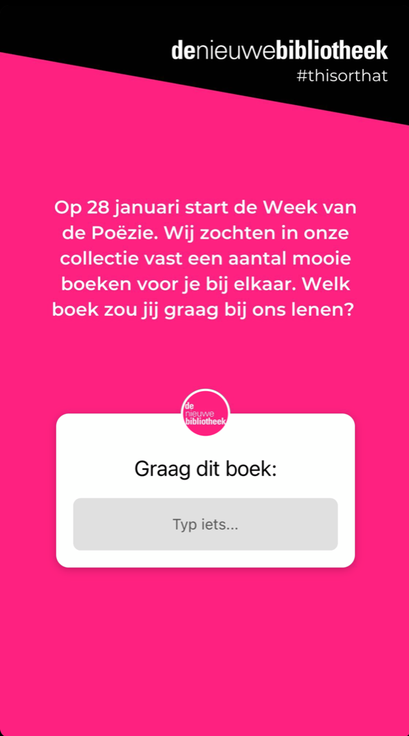 Instagram De Nieuwe Bibliotheek title=