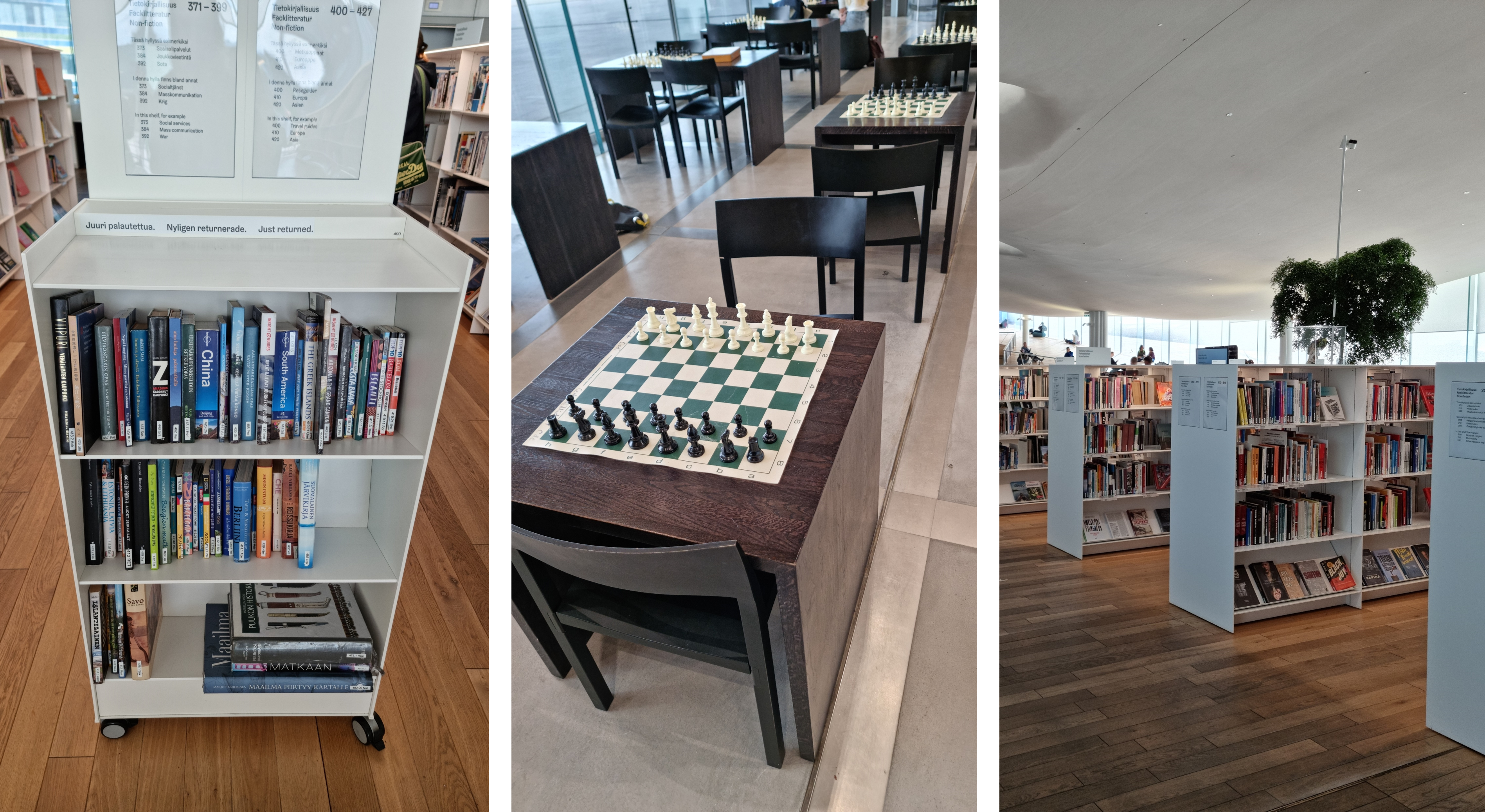 Inrichting Oodi bibliotheek Finland Inrichting Oodi bibliotheek Finland